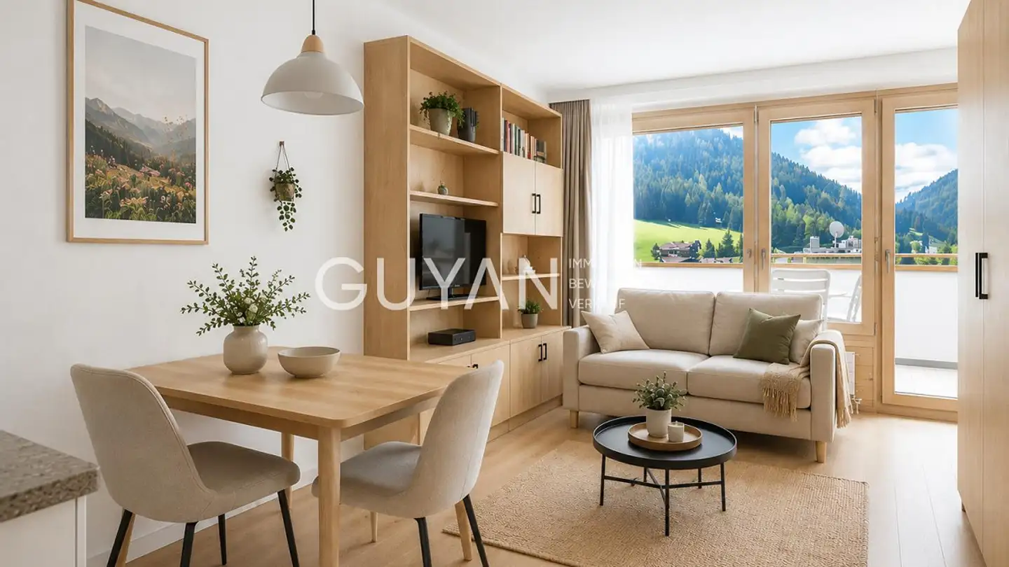 Appartement à vendre - Bahnhofstrasse 6, 7260 Davos Dorf