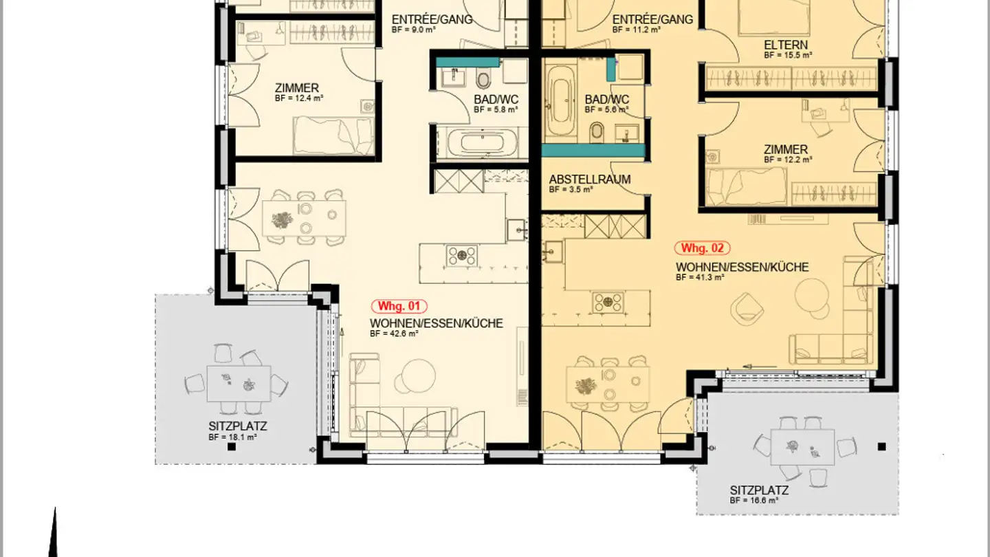 Wohnung kaufen - Bienenstrasse 41, 9244 Niederuzwil - Foto 4