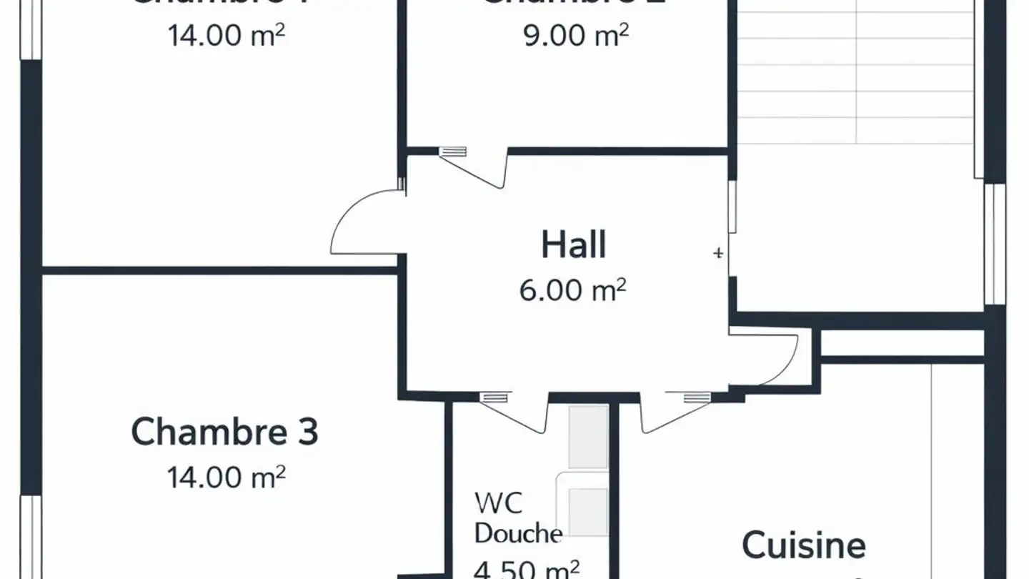 Stanza singola in affitto - Chemin Du Bosquet 28, 1030 Bussigny - Foto 4