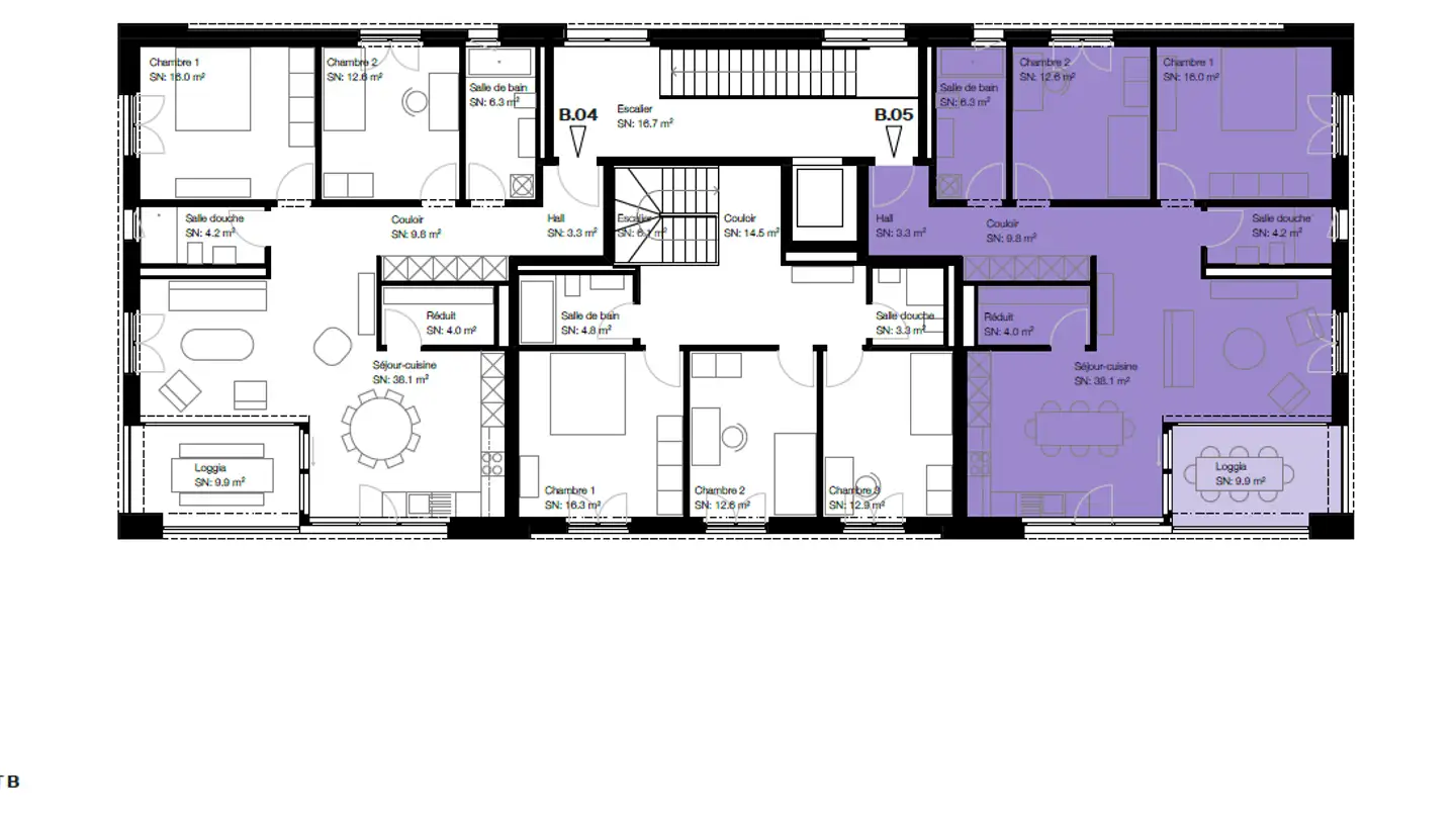 Appartamento in affitto - Rue Les Courtes-Raies 4, 2842 Rossemaison - Photo 2