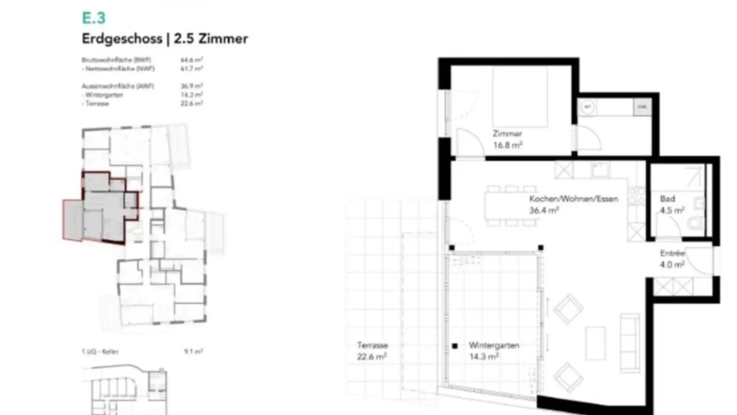 Appartement à louer - Birchstrasse, 8472 Seuzach - Photo 4