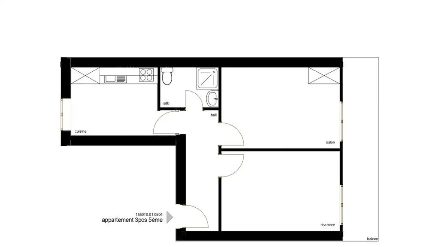 Wohnung mieten - Rue Blanche 5, 1205 Genève - Foto 2