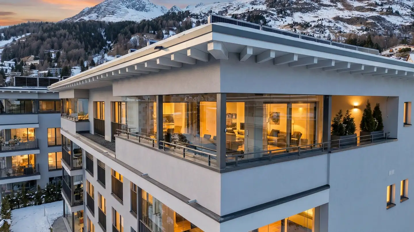Penthouse kaufen - Flüelastrasse 1b, 7260 Davos Dorf