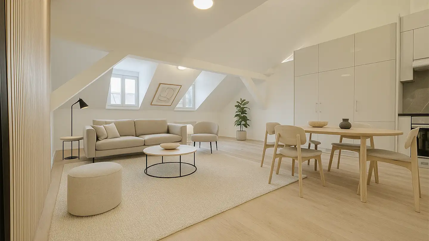 Attic flat for sale - 1470 Estavayer-le-Lac