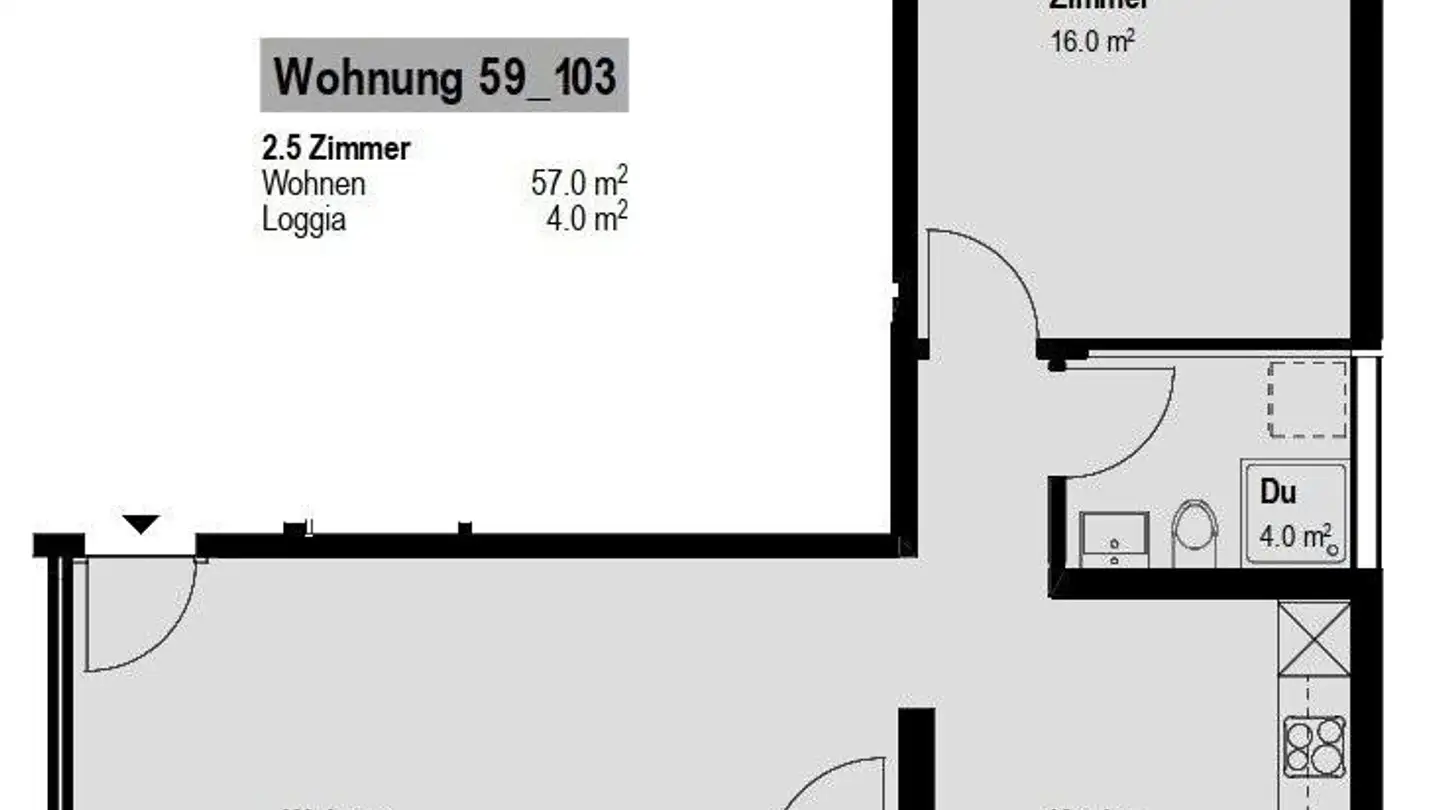 Wohnung mieten - Rorschacher Strasse 59, 9000 St. Gallen - Foto 2