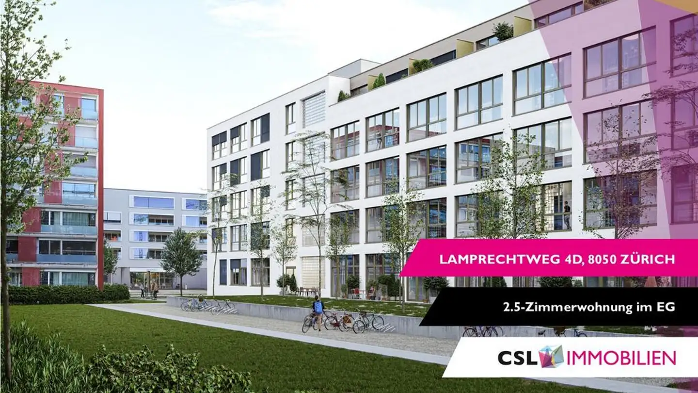 Wohnung mieten - Lamprechtweg 4a, 8050 Zürich