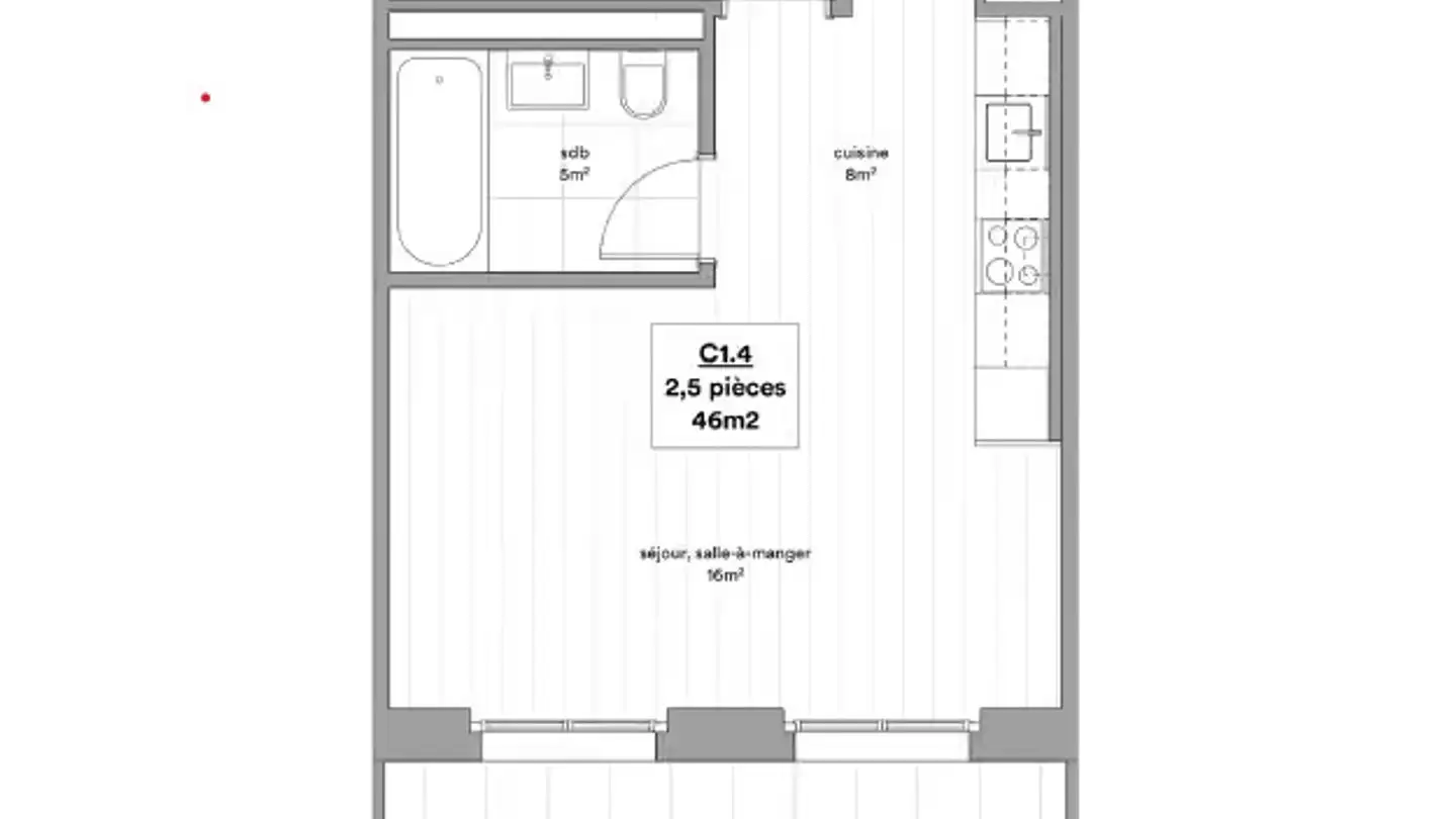 Apartment for rent - Chemin Champ-Aux-Oies 1, 1030 Bussigny - Photo 3