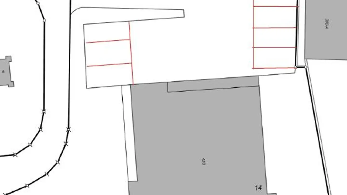 Place de parking extérieure à louer - Montalinstrasse 14, 7205 Zizers