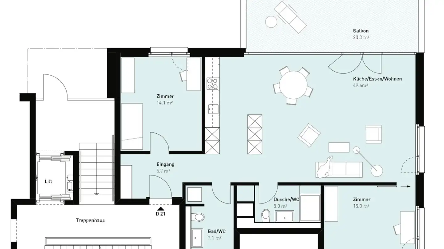 Appartamento in affitto - 8154 Oberglatt ZH - Photo 3