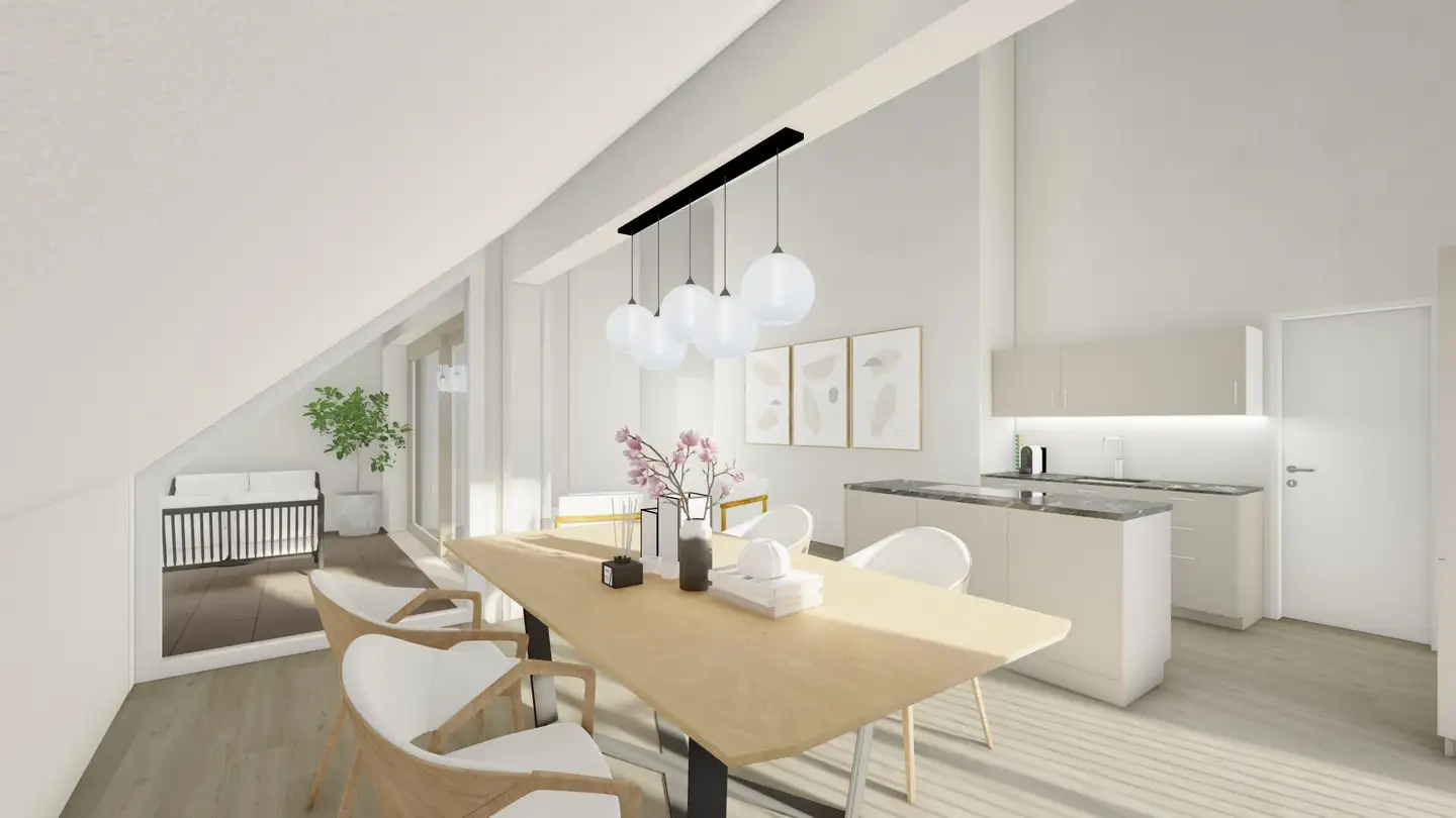 Attic flat for rent - Hauptstrasse, 4224 Nenzlingen