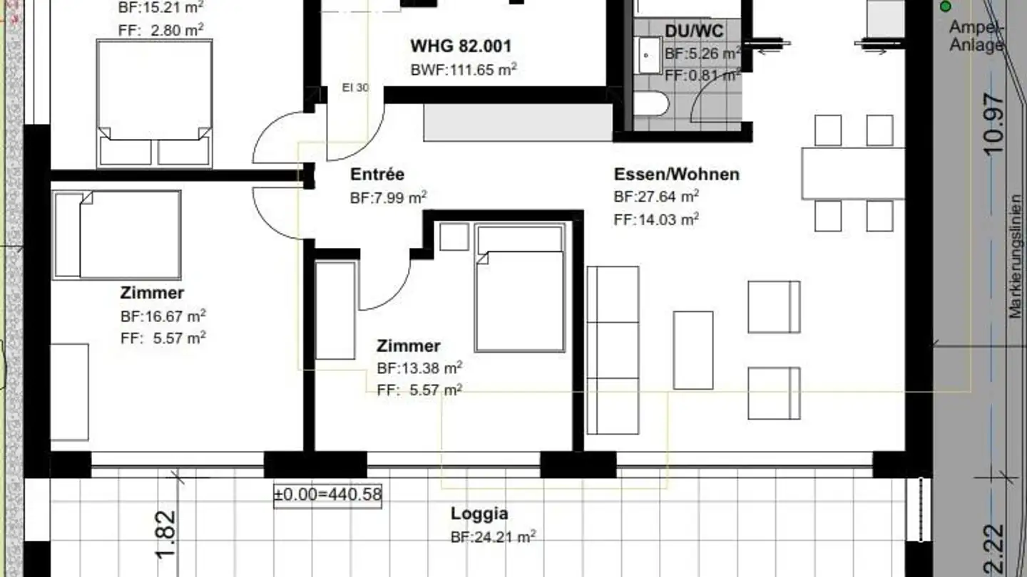 Appartement à louer - Usterstrasse 82, 8600 Dübendorf - Photo 3