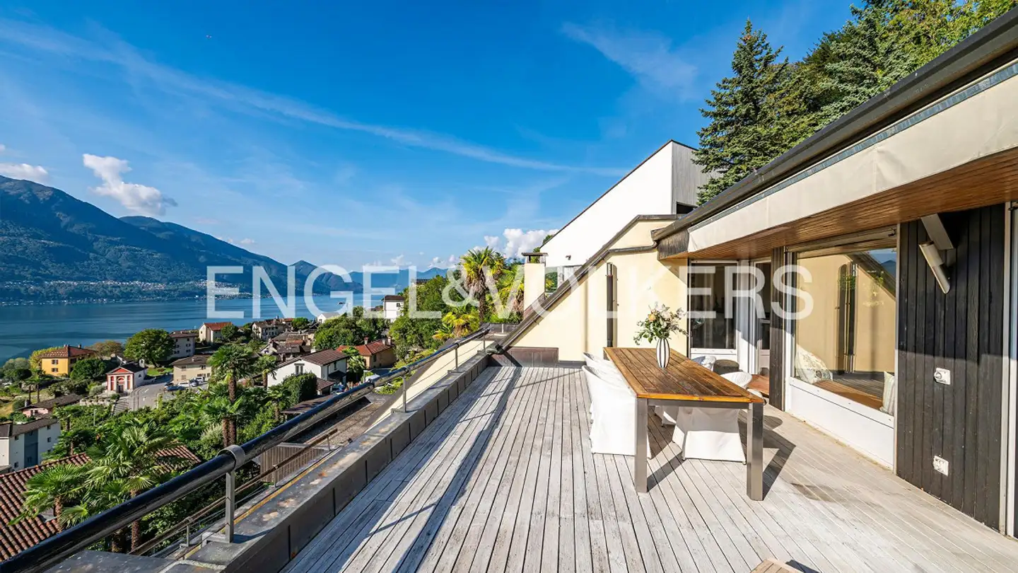 Penthouse for sale - 6648 Minusio