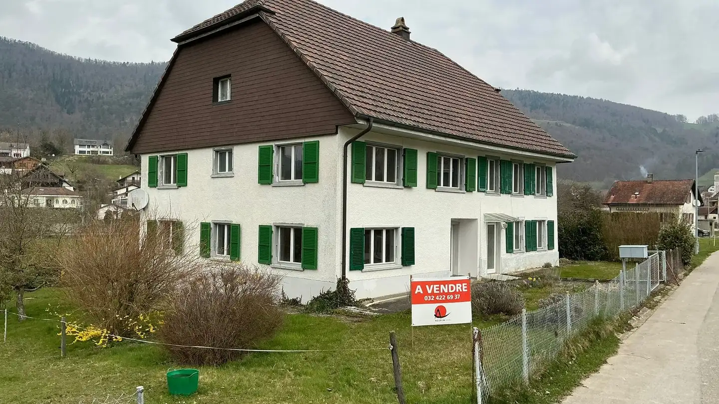 Casa bifamiliare in vendita - Les Obermattes 12, 2828 Montsevelier