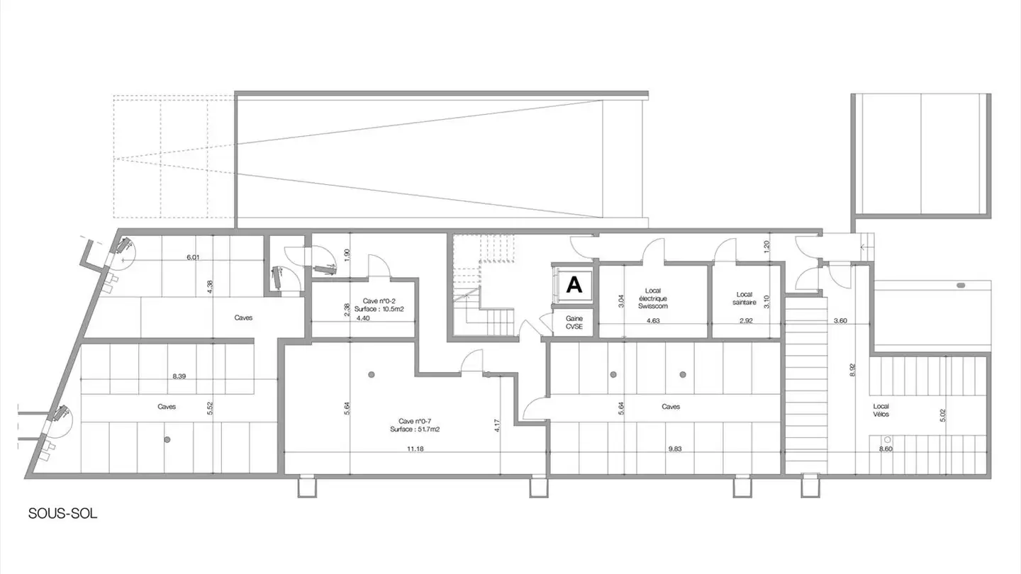 Parcheggio sotterraneo in affitto - Route De Vandœuvres 10, 1223 Cologny - Foto 3