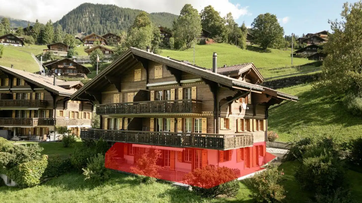 Terrassenwohnung kaufen - Dorfstrasse 10, 3818 Grindelwald - Foto 2