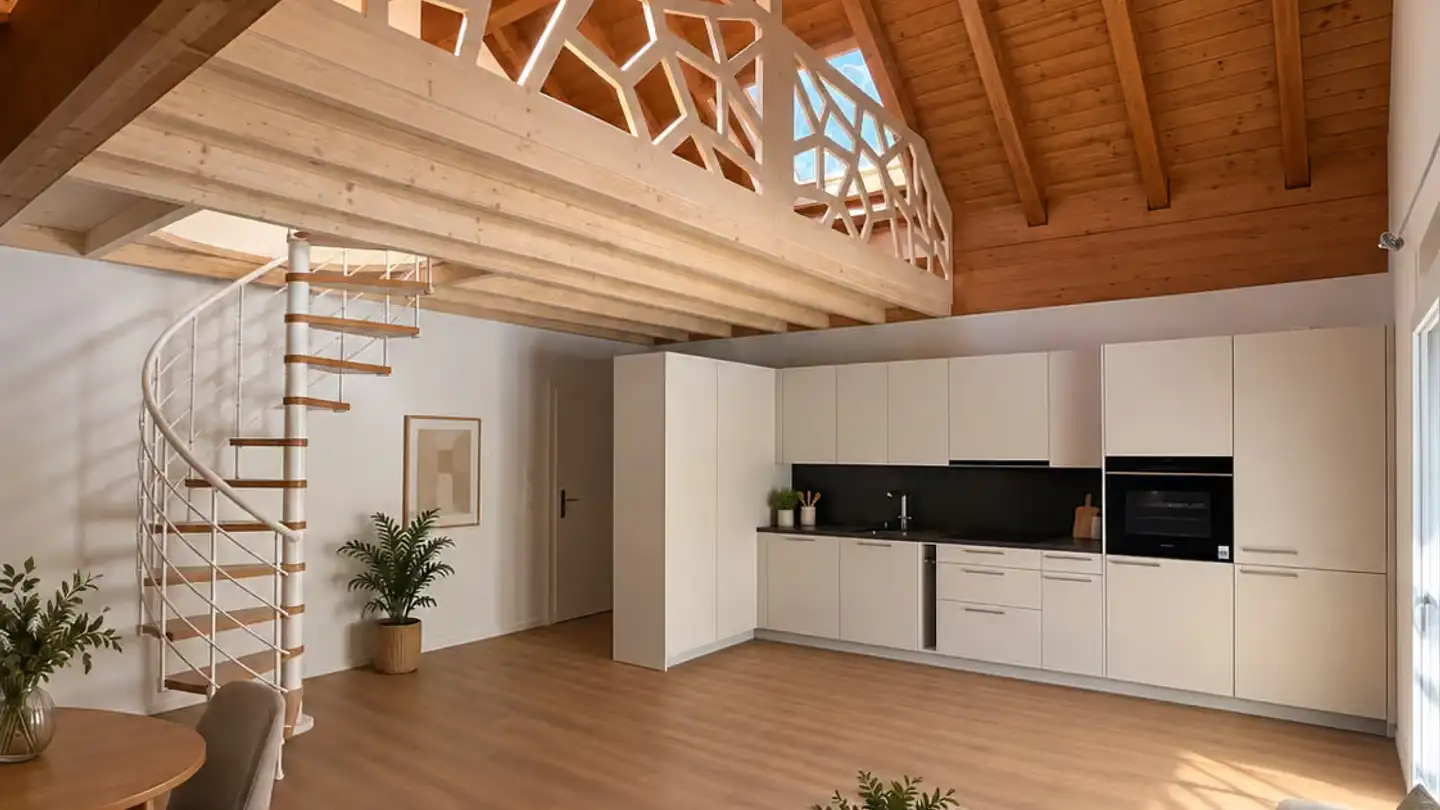 Attique à louer - Elggisstrasse 4, 8750 Glarus