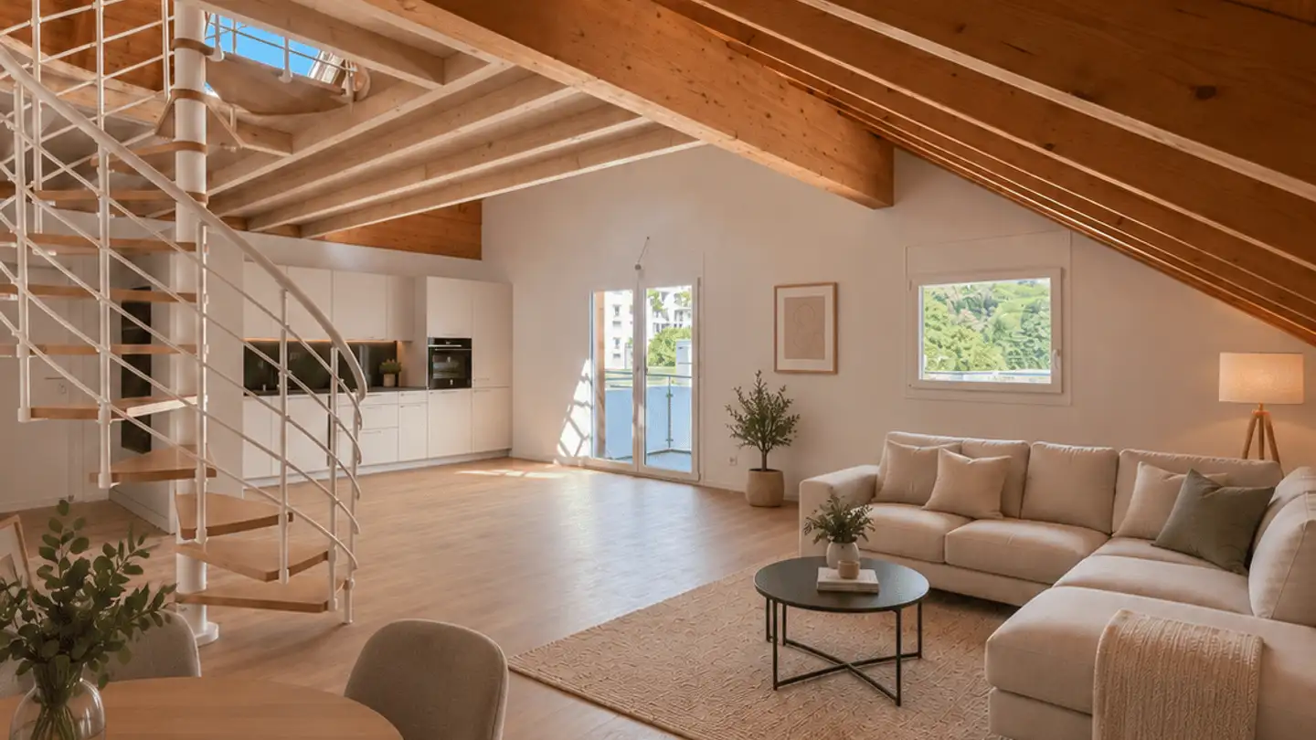 Attique à louer - Elggisstrasse 4, 8750 Glarus - Photo 2