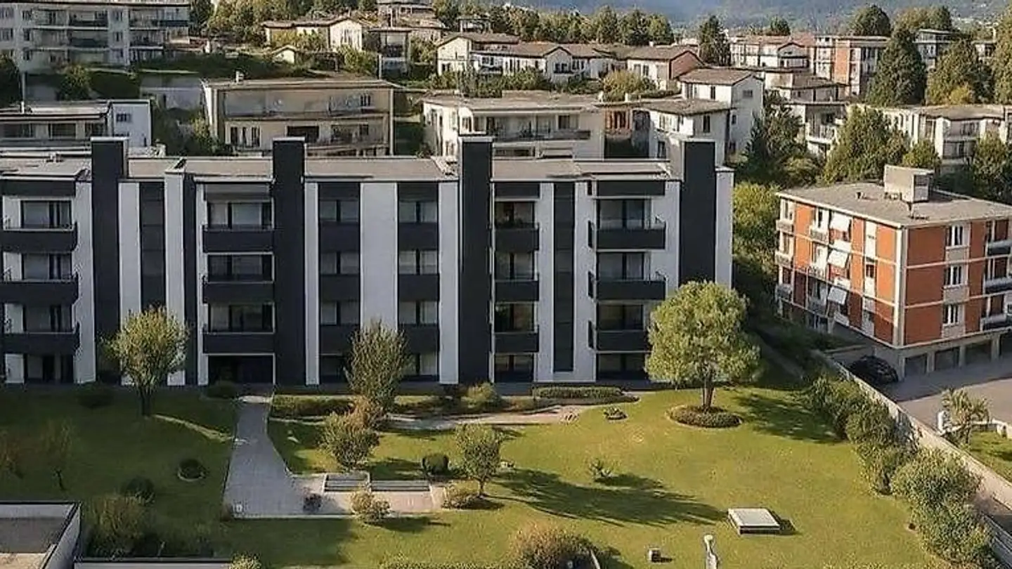 Dachgeschosswohnung mieten - Via Lucino 20, 6932 Breganzona