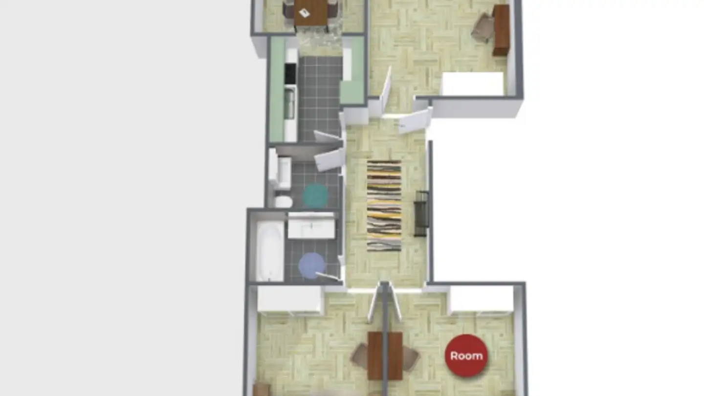 Zimmer mieten - Wannerstrasse 26, 8045 Zürich - Foto 2