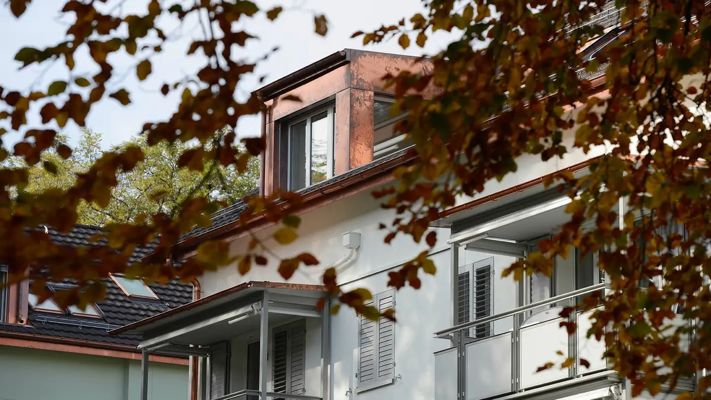 Dachgeschosswohnung mieten - Langgrütstrasse 135, 8047 Zürich