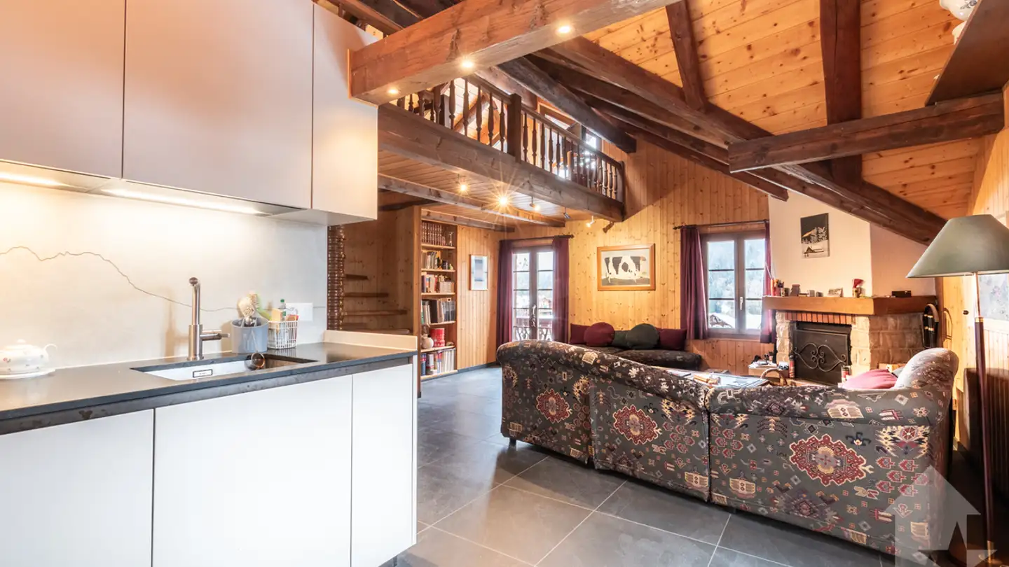 Dachgeschosswohnung kaufen - 1874 Champéry