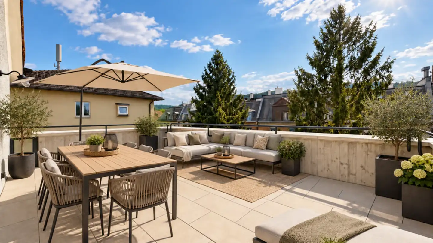 Maison en terrasse à louer - Mutschellenstrasse 5, 8002 Zürich