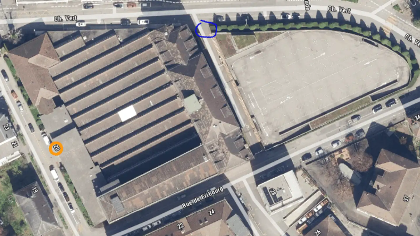 Einzelgarage mieten - Chemin Vert, 1800 Vevey - Foto 3