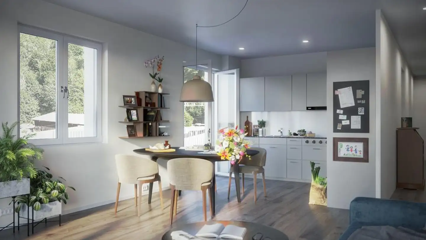 Appartement à louer - Burgdorfstrasse 5a, 3672 Oberdiessbach - Photo 2