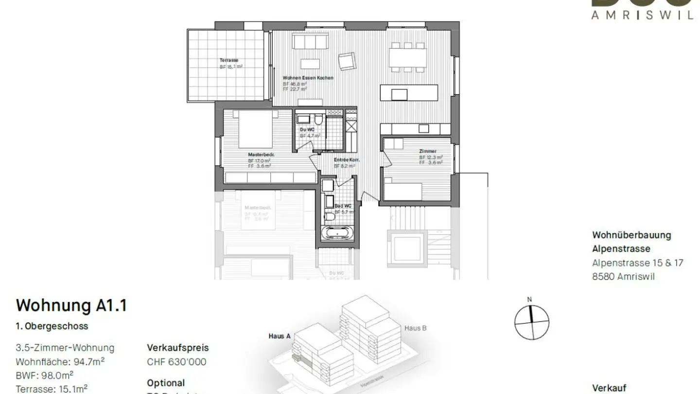 Appartamento in vendita - Alpenstrasse 15, 8580 Amriswil - Photo 3