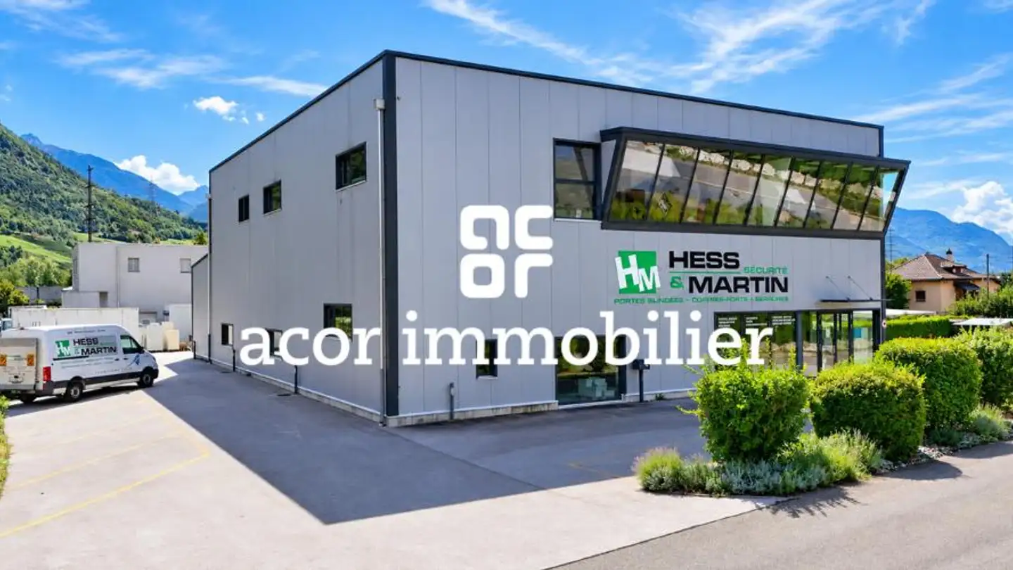 Immeuble industriel à vendre - Route des Jardins 16, 1958 Uvrier