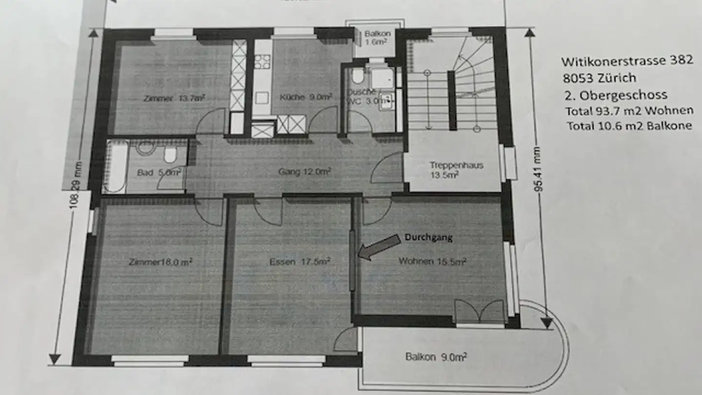 Apartment for rent - 8053 Zürich - Photo 2