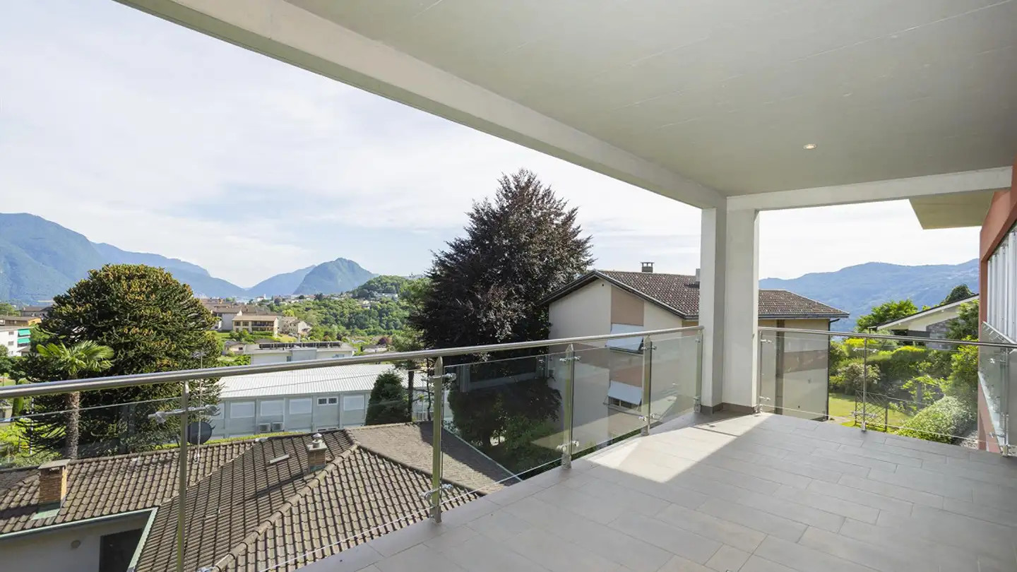 Appartement à louer - Via Bellavista 1, 6949 Comano