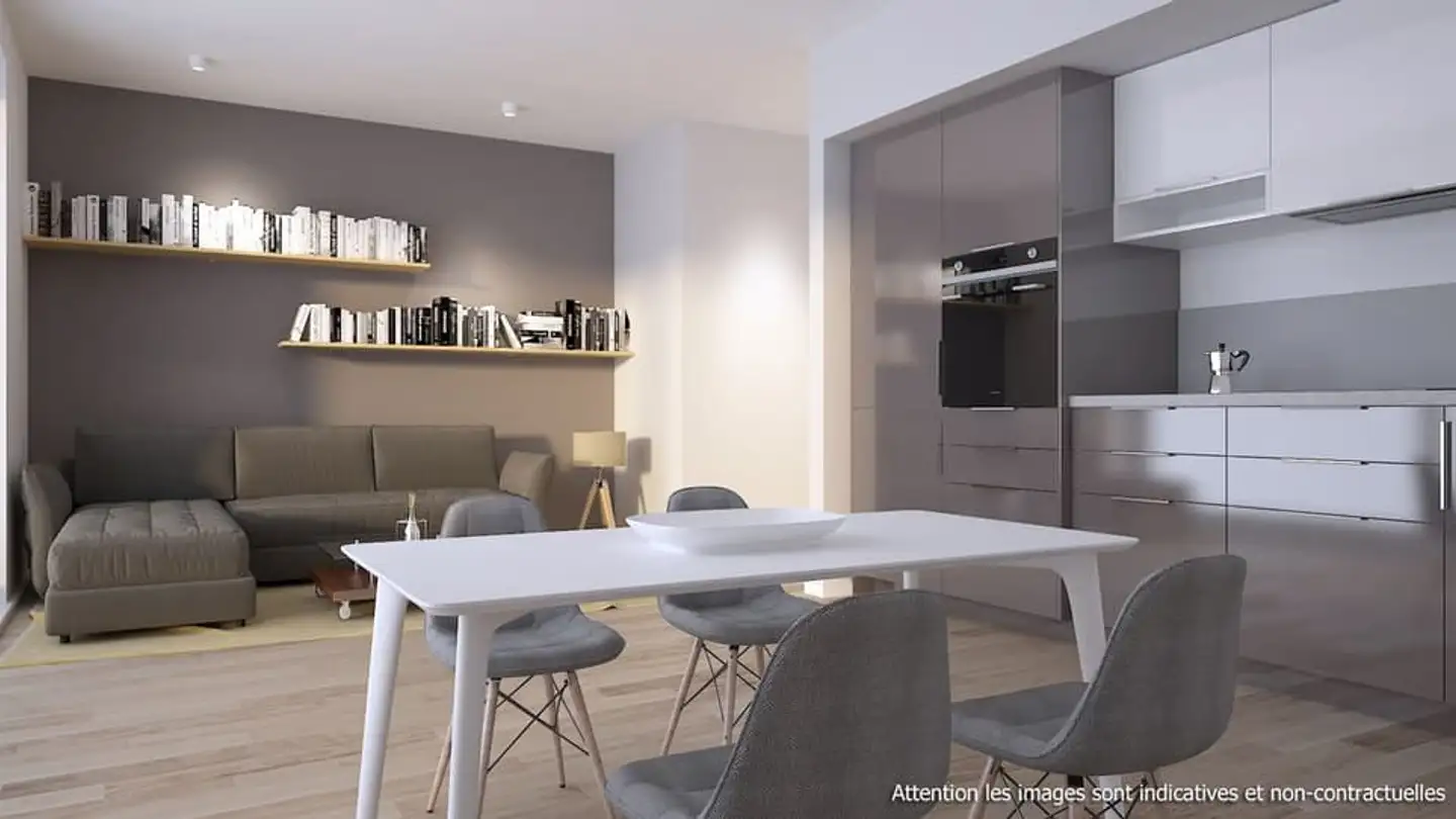 Apartment for rent - 1523 Granges-près-Marnand