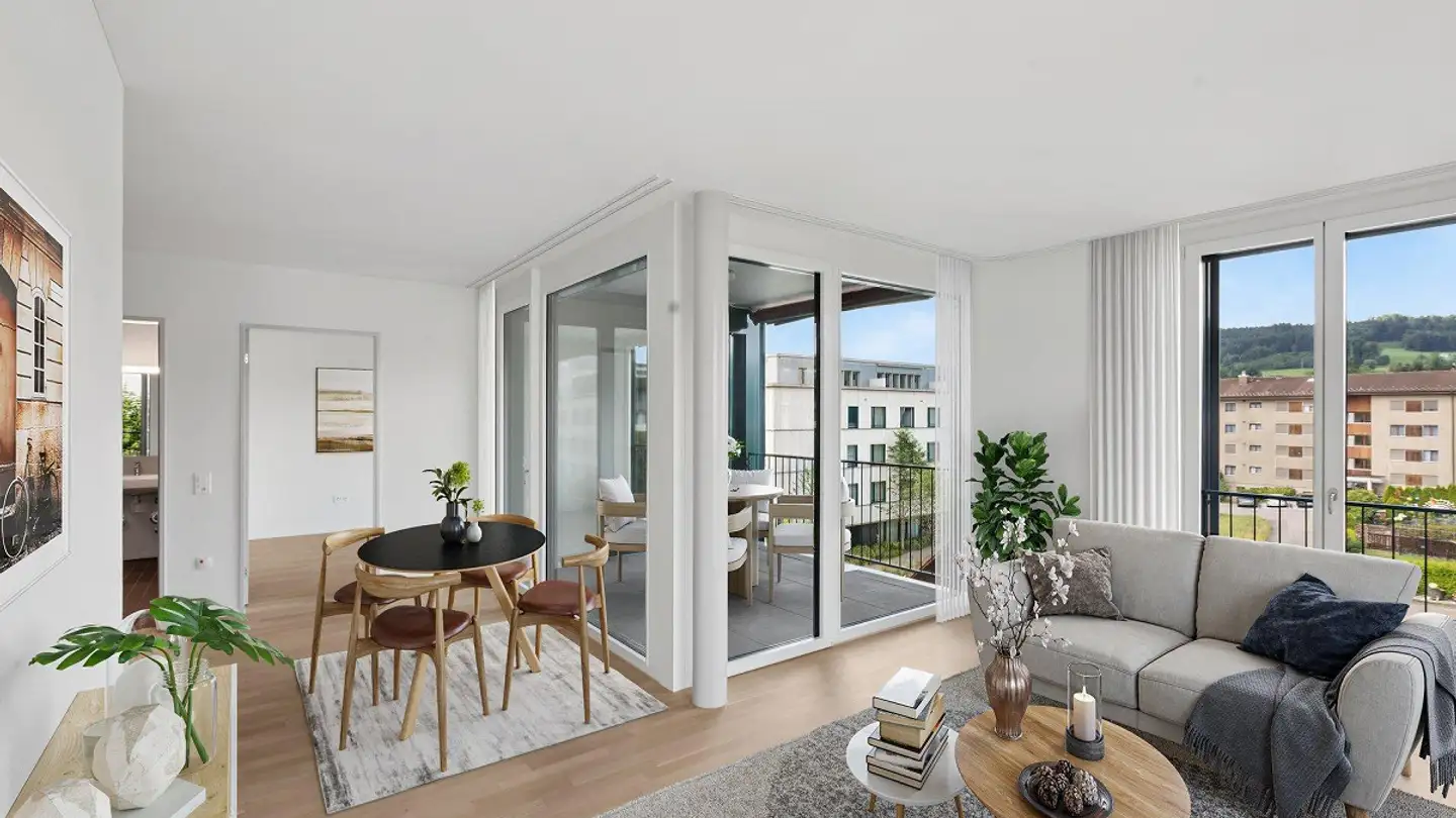 Appartement à louer - Spelterinistrasse 8b, 9602 Bazenheid