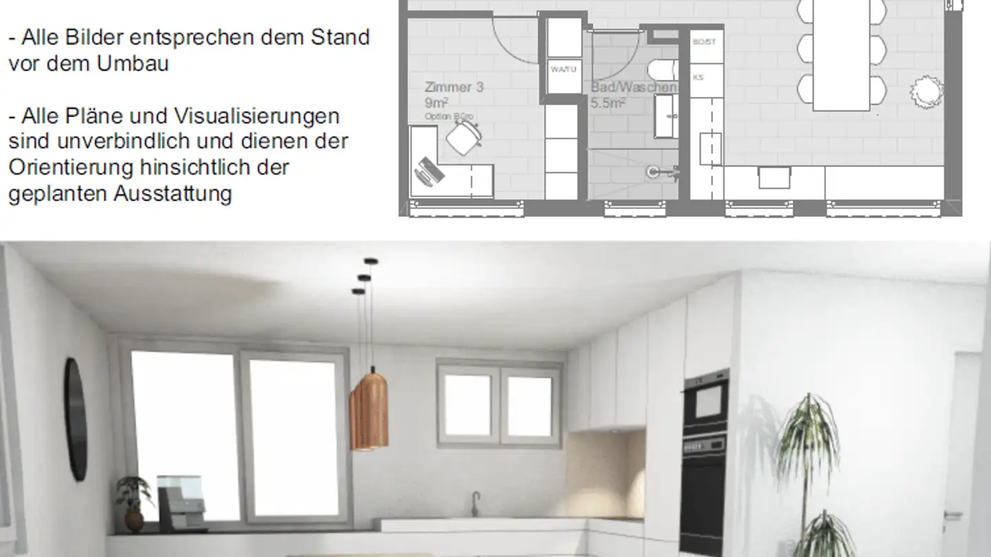 Penthouse for rent - Steinenstrasse 7, 6048 Horw