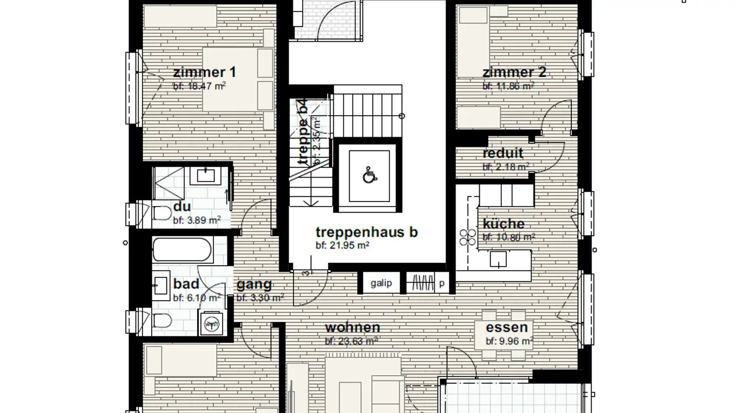 Appartamento in affitto - Bahnhofstrasse 19, 8722 Kaltbrunn