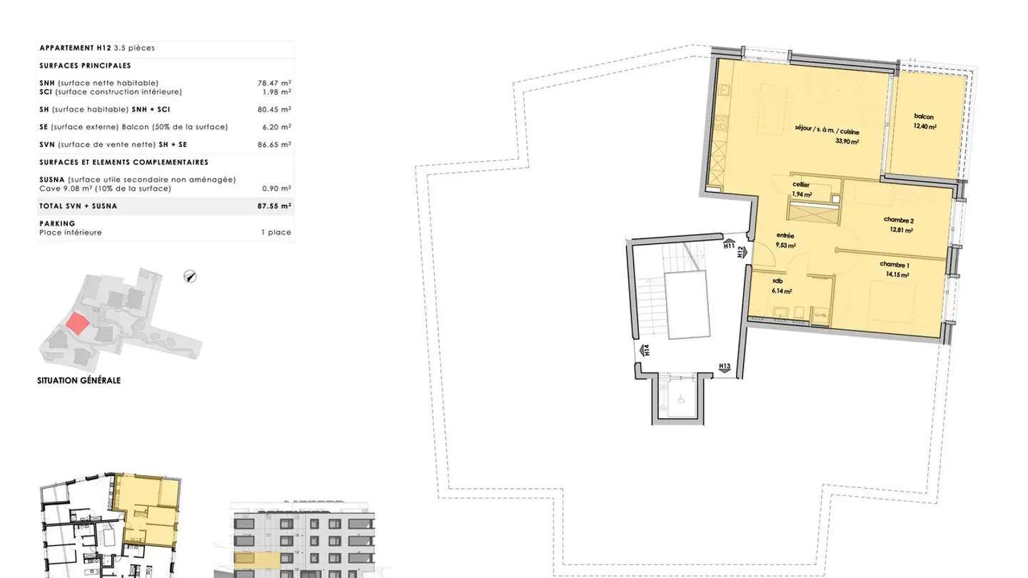 Appartamento in vendita - Rue De La Vignette 9, 1530 Payerne - Foto 4