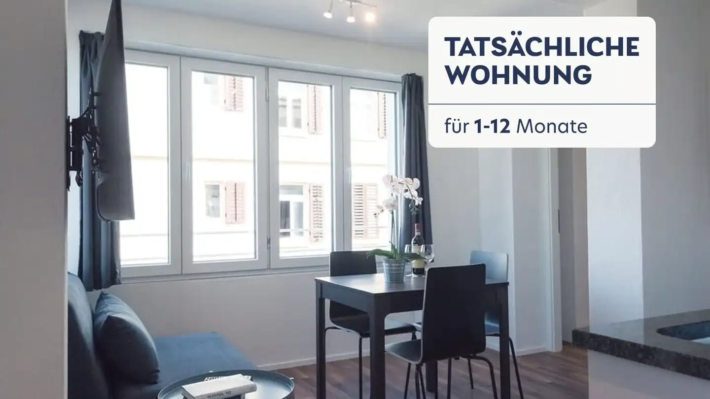 Appartement meublé à louer - Birmensdorferstrasse 543, 8055 Zürich