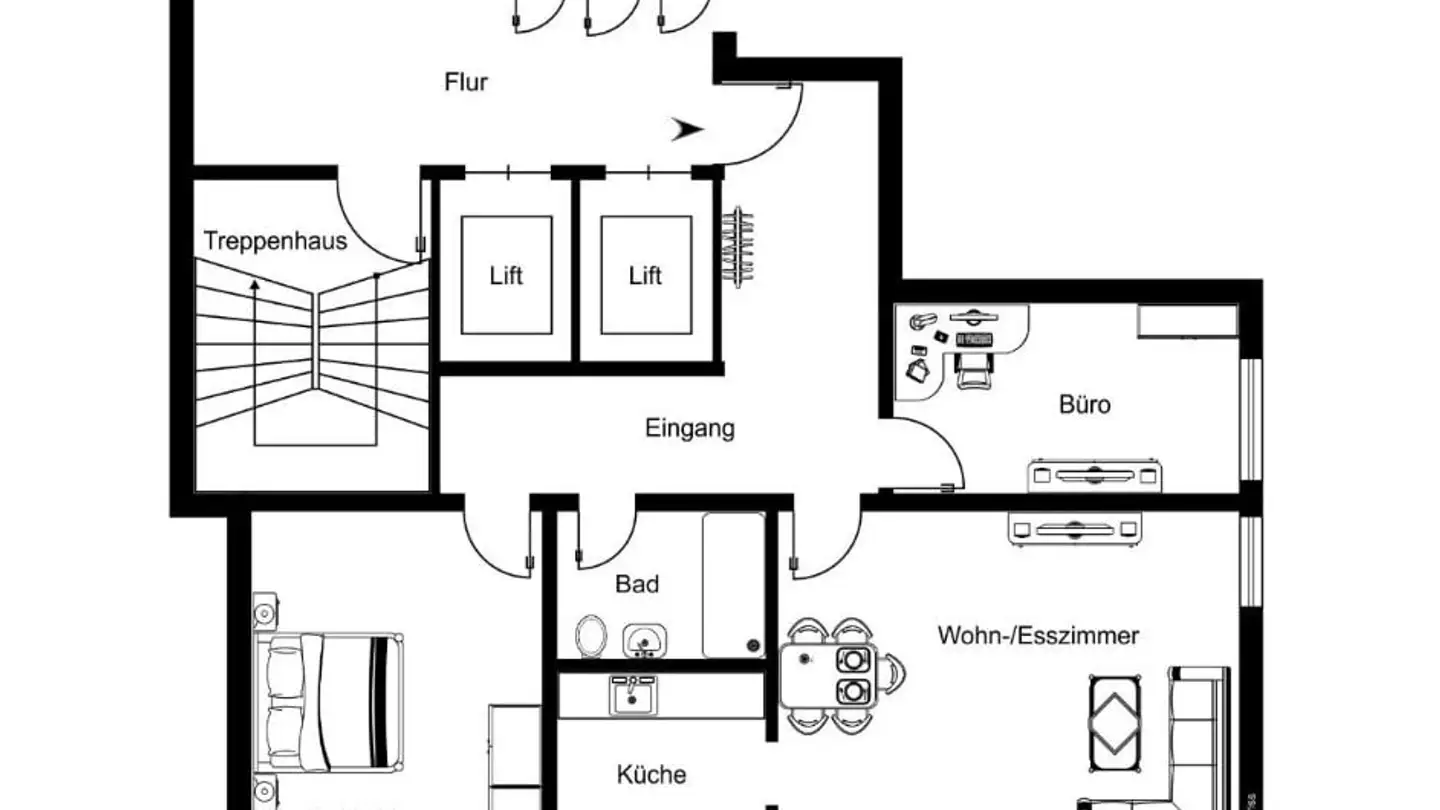 Wohnung mieten - Kestenbergstrasse 15, 5210 Windisch - Foto 3