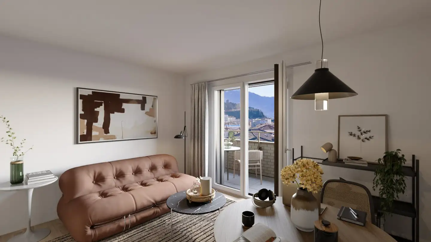 Single room for rent - Via San Gottardo, 6500 Bellinzona - Photo 2