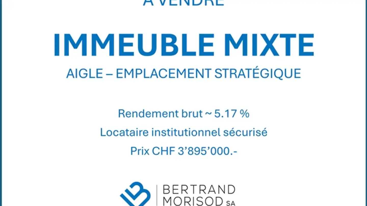 Apartment for sale - 1860 Aigle