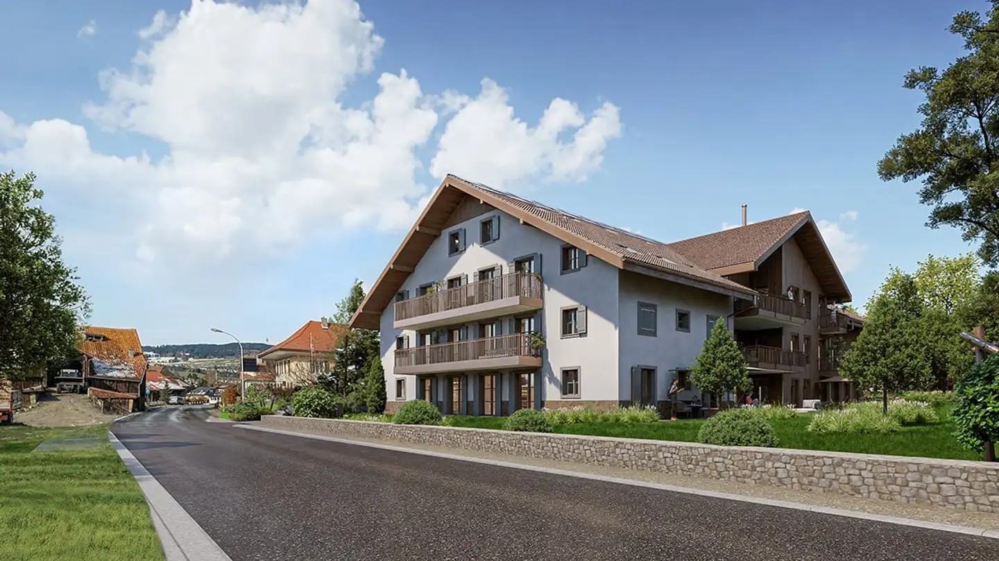 Wohnung kaufen - Route De Fontanoux, 1646 Echarlens