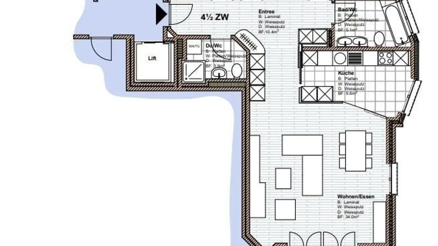 Apartment for rent - Austrasse 6, 8570 Weinfelden - Photo 2