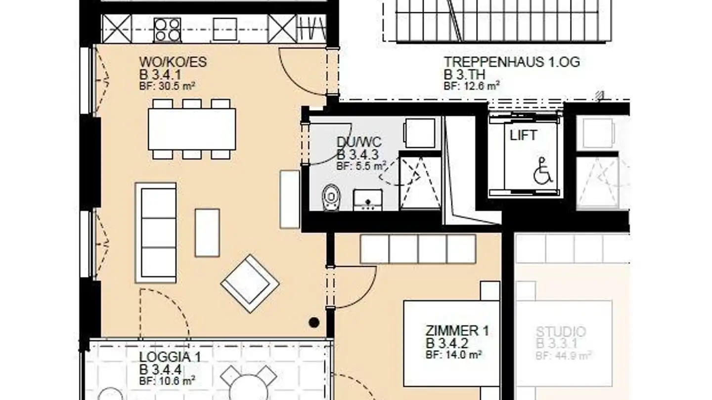 Appartamento in affitto - Oberwiesstrasse 24a, 8645 Jona - Foto 2