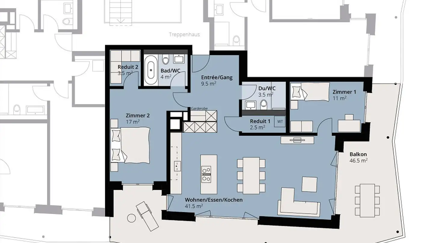 Appartement à louer - Münchwilerstrasse 33, 4332 Stein AG - Photo 4
