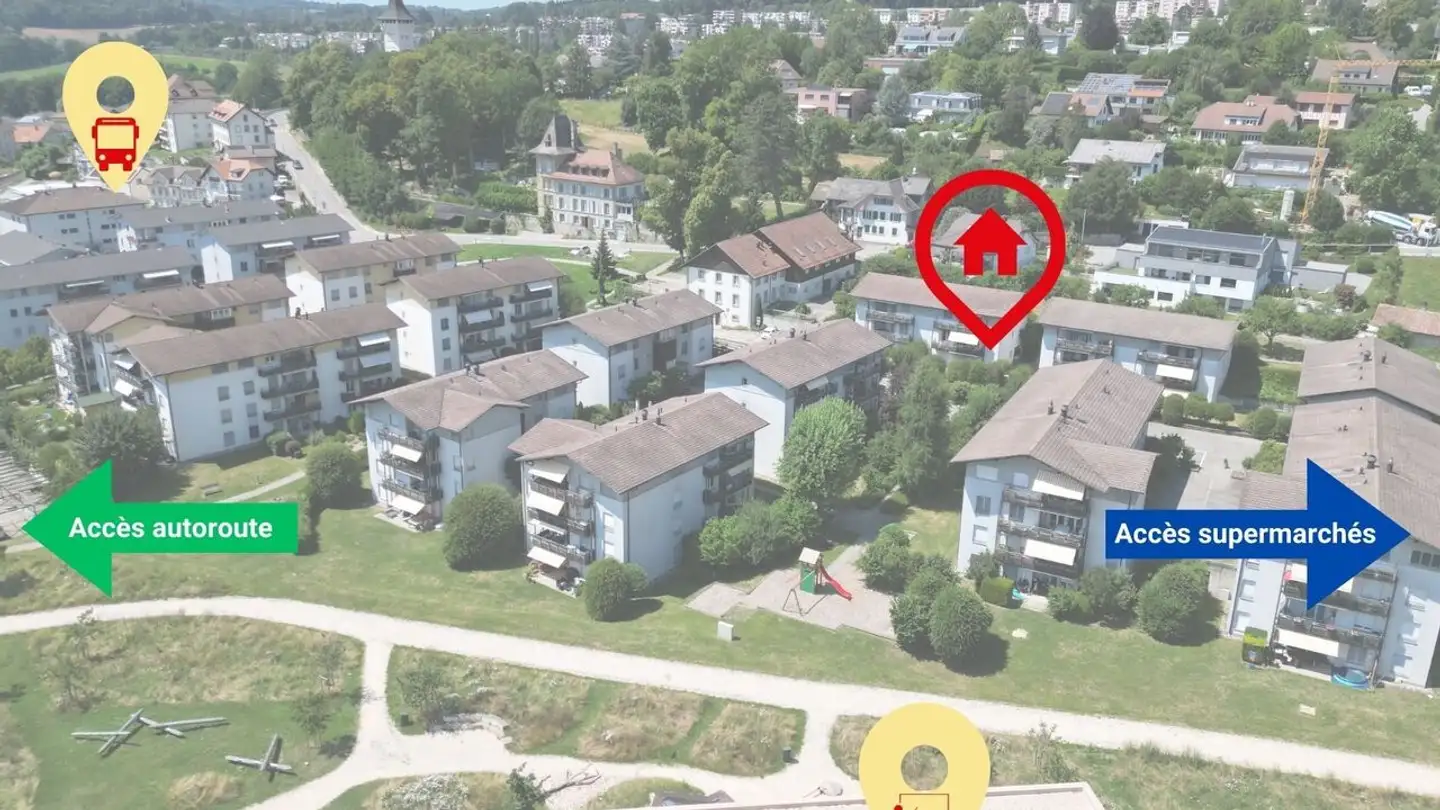 Appartamento in affitto - Chemin De La Fontaine, 1752 Villars-sur-Glâne - Foto 3