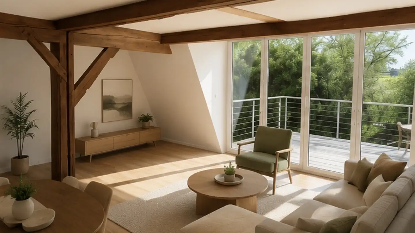 Appartement à louer - Hauptstrasse 55, 4587 Aetingen