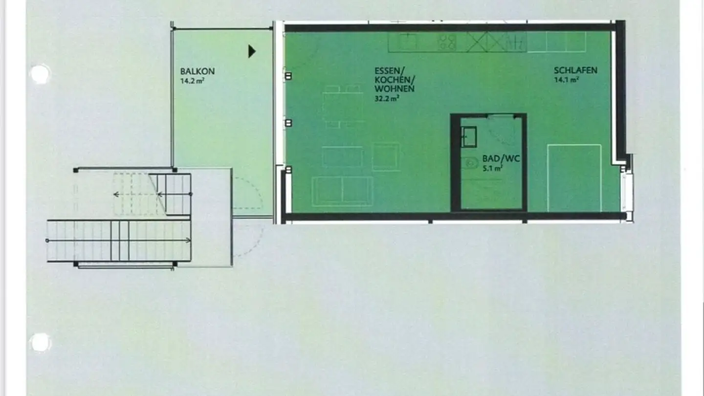 Appartement à louer - 4718 Holderbank SO - Photo 4