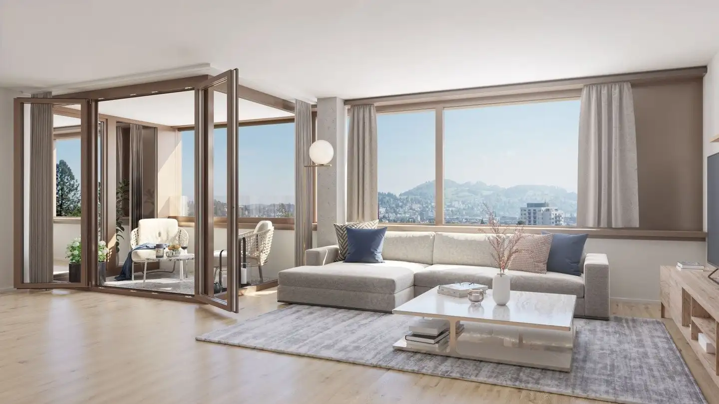 Appartement à louer - Langsägestrasse 21, 6010 Kriens