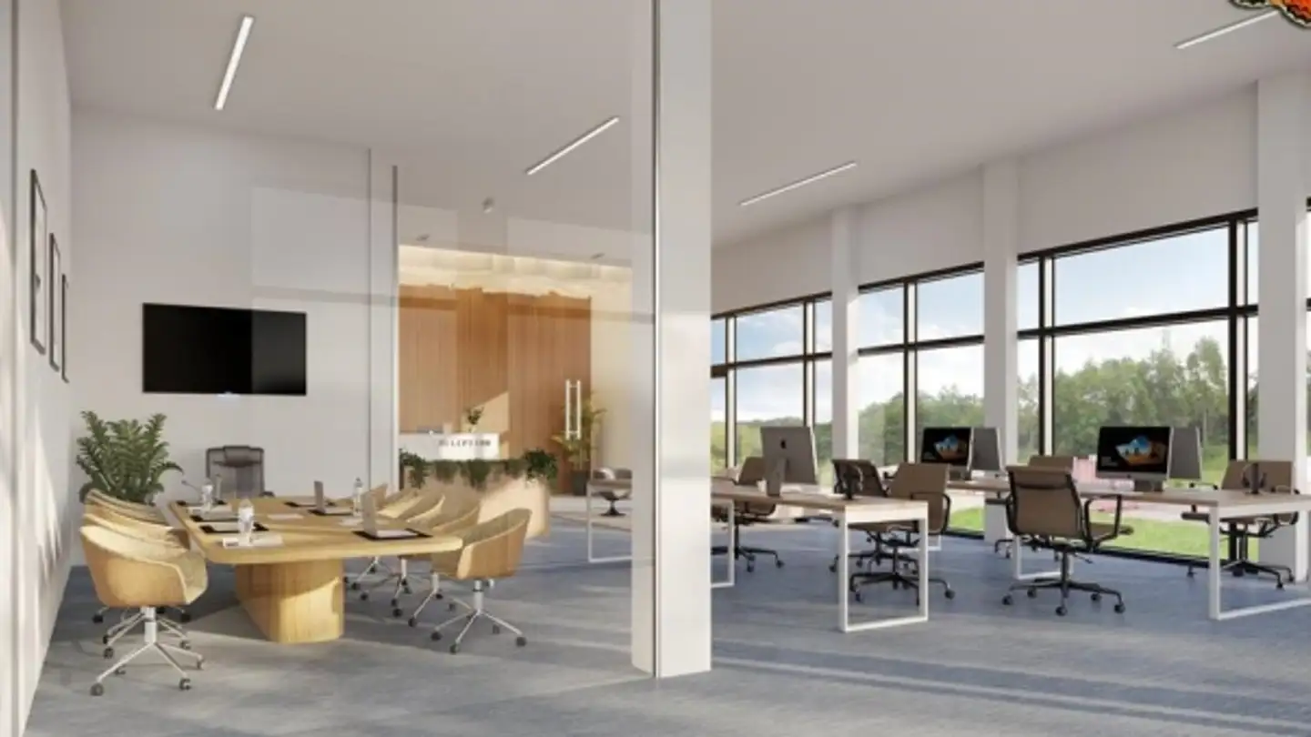 Gewerbe mieten - Place De L'ancienne-Papeterie, 1723 Marly - Foto 4